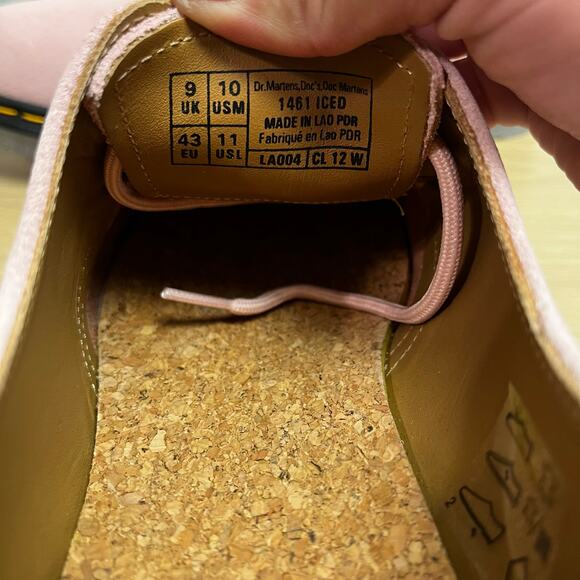 Dr.Martens Oxfords Pink Suede